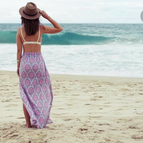 Bahana Boutique 'Floreana' maxi skirt - Picture 2 of 12